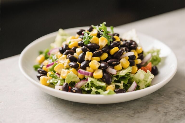 High-Fiber Black Bean and Sweet Corn Salad That Slaps: A Crunchy, Zesty Bowl You’ll Actually Crave