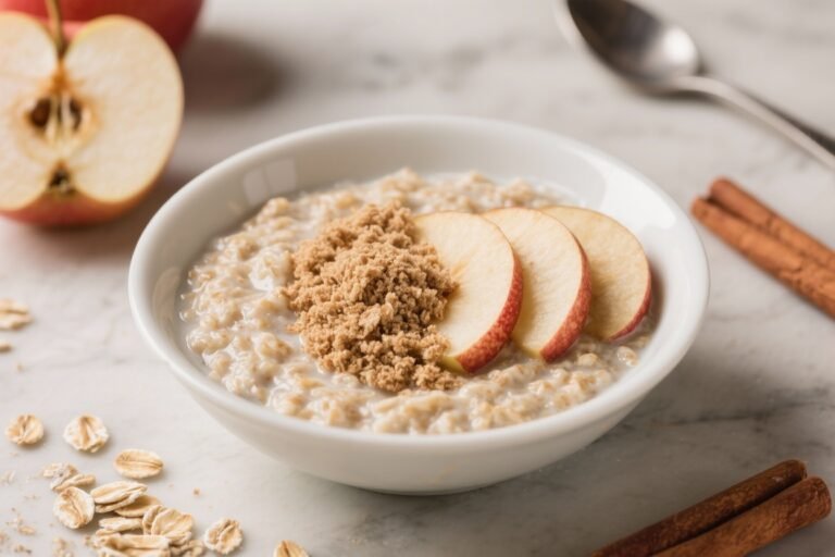 Apple Cinnamon Overnight Oats with Oat Bran: The 2-Minute Breakfast That Tastes Like Cozy Pie and Fuels You Like a Pro