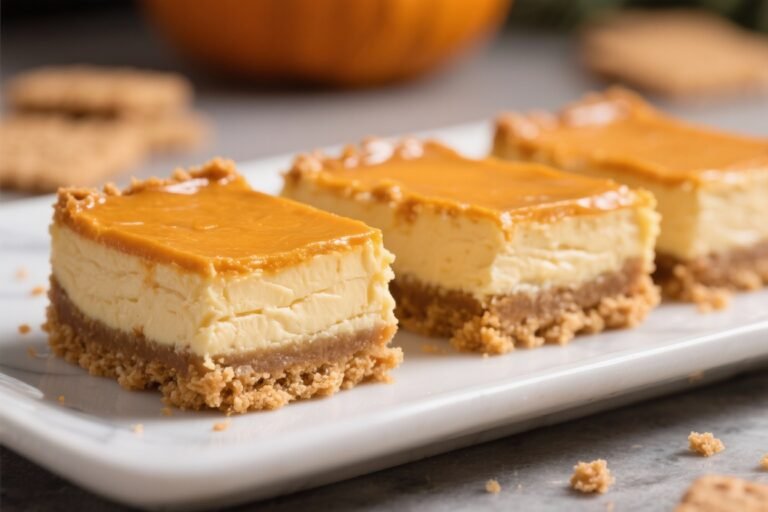 Pumpkin Cheesecake Bars with Graham Cracker Crust: The Fall Dessert That Outsmarts Pumpkin Pie
