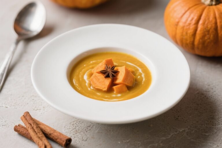 Cozy Chaos in a Bowl: Pumpkin and Sweet Potato Soup with Cinnamon That Tastes Like a Hug