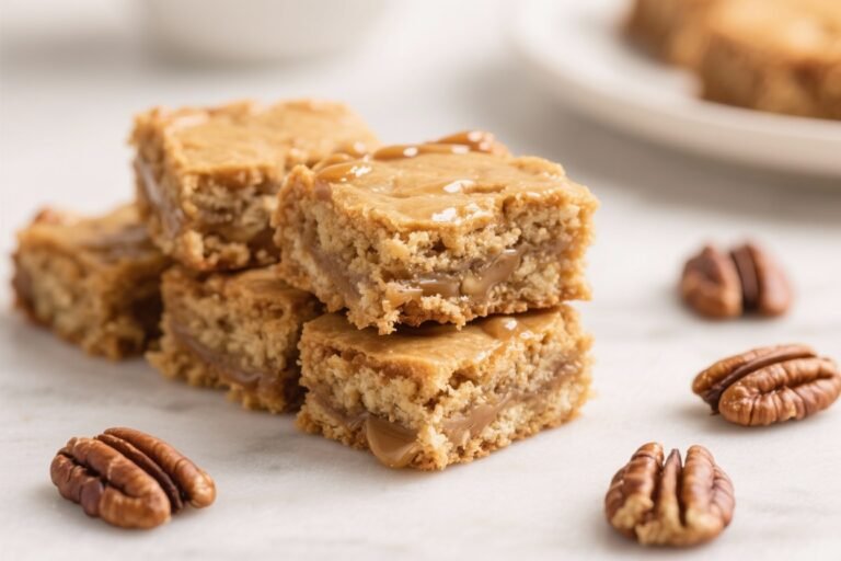 Maple Pecan Blondies with Brown Butter: The Gooey Bar You’ll Dream About Tonight