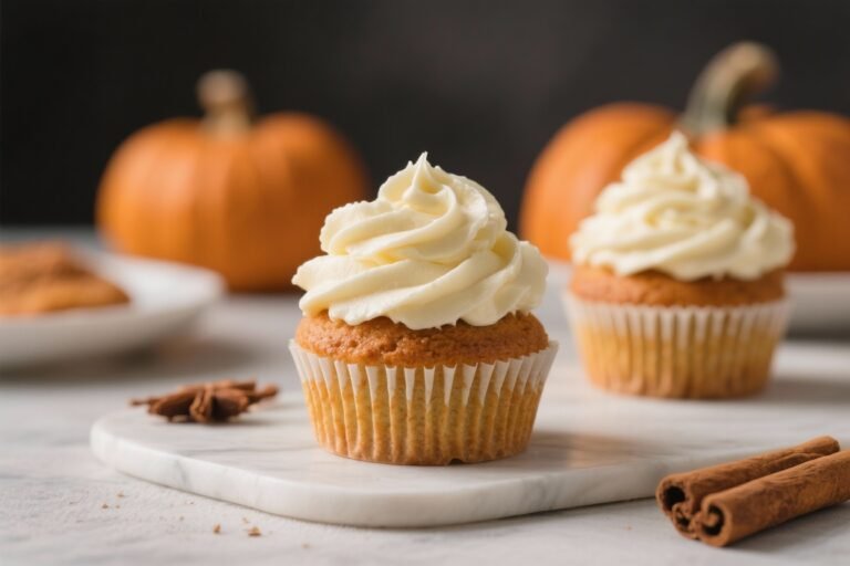These Pumpkin Spice Cupcakes with Cream Cheese Frosting Will Ruin Store-Bought Desserts Forever (In the Best Way)