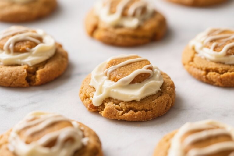 Pumpkin Pie Cookies with Cream Cheese Drizzle: The Cozy, Bite-Sized Fall Flex You’ll Crave All Season
