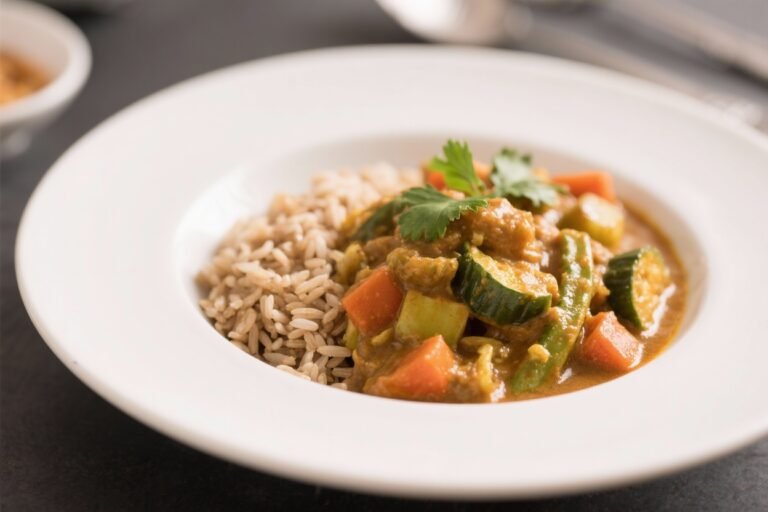 High-Fiber Vegetable Curry with Brown Rice: The 30-Minute Flavor Bomb Your Gut Will Thank You For