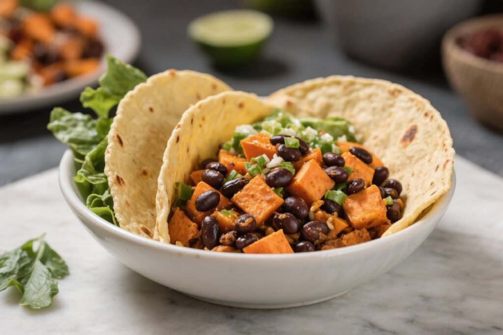 Sweet Potato and Black Bean Burrito Bowls That Slap: Color, Crunch, and ...