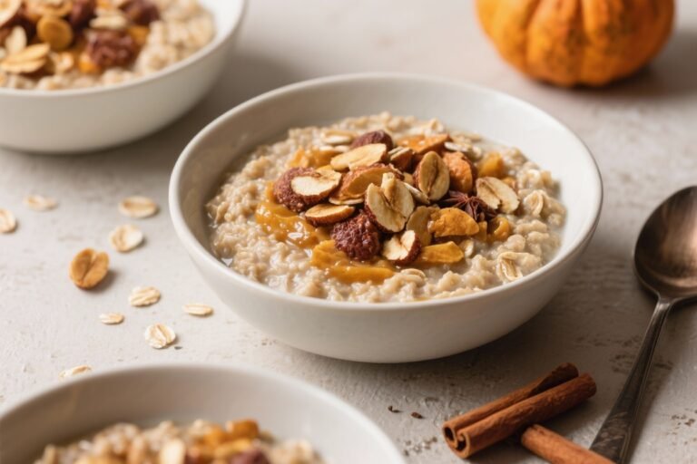 Fall-Spiced Protein Oatmeal Bowls: The Cozy, Muscle-Building Breakfast You’ll Crave on Repeat