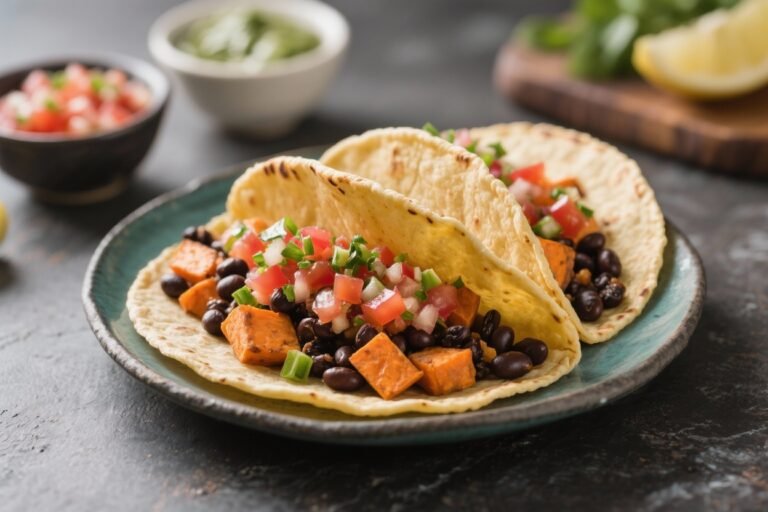 Sweet Potato Black Bean Tacos with Fresh Salsa: The Weeknight Flex You’ll Crave on Repeat
