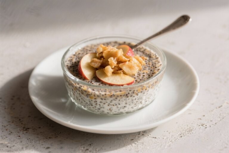Apple Pie Chia Pudding – Comforting Flavor, Simple Prep