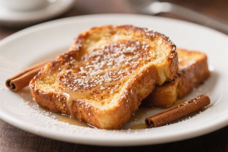 Classic Vanilla Cinnamon French Toast – Comforting, Cozy, and Easy to Make