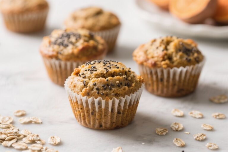 Sweet Potato Oatmeal Muffins with Chia: The Cozy Power Snack You Didn’t Know You Needed