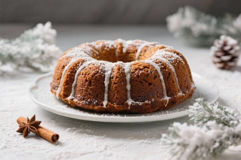 This Winter-Spiced Gingerbread Bundt Cake Will Make Your House Smell Like a Holiday Movie (And Taste Even Better)