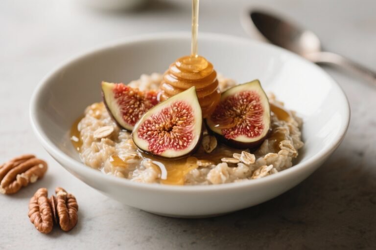 Warm Fig & Walnut Oatmeal with Honey Drizzle: The 10-Minute Breakfast That Eats Like a Hug