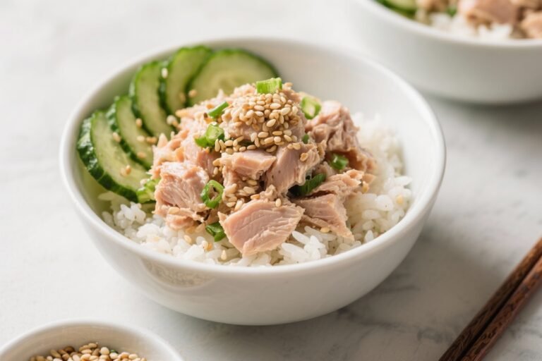 Healthy Tuna Rice Bowls with Sesame & Cucumber: The 10-Minute Power Lunch You’ll Actually Crave