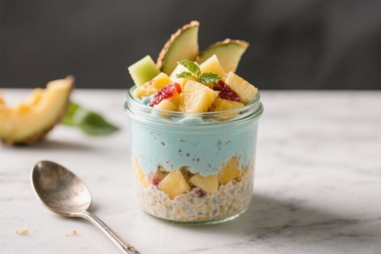 Tropical Paradise Overnight Oats: The 60-Second Breakfast That Tastes Like a Vacation