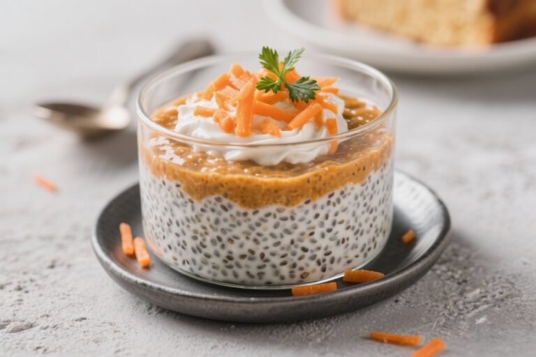 Carrot Cake Chia Pudding – A Cozy, Make-Ahead Breakfast