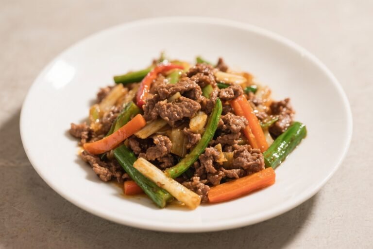 Ground Beef and Veggie Stir-Fry That Crushes Cravings in 15 Minutes (No Chef Hat Required)