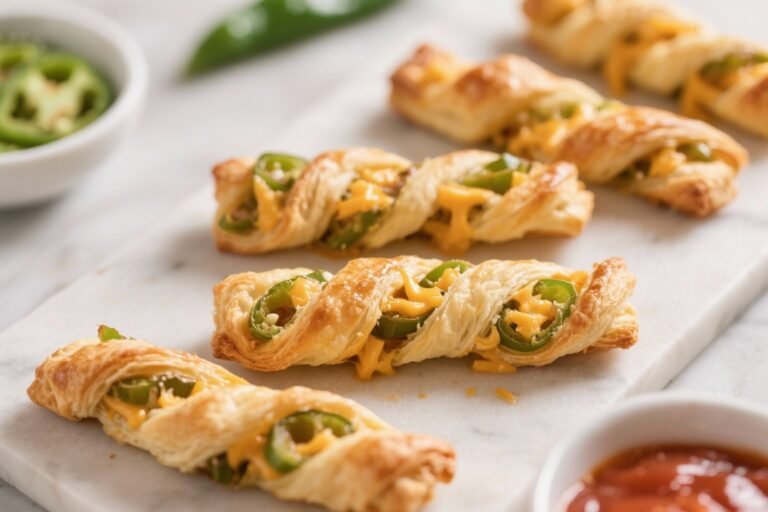Cheddar Jalapeño Puff Pastry Twists That Disappear in 5 Minutes (Make Two Batches, Trust Me)