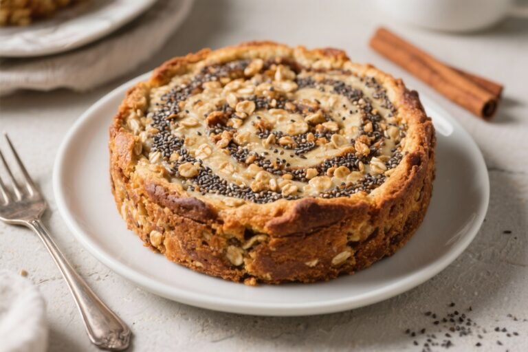 Cinnamon Swirl Baked Oats with Hidden Chia Crunch: The 20-Minute Breakfast That Tastes Like Dessert and Acts Like a Protein Shake