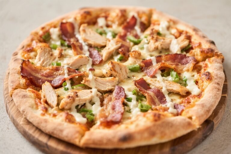 Protein-Packed Chicken Bacon Ranch Pizza (Healthy Version) – Comfort Food With a Better Balance