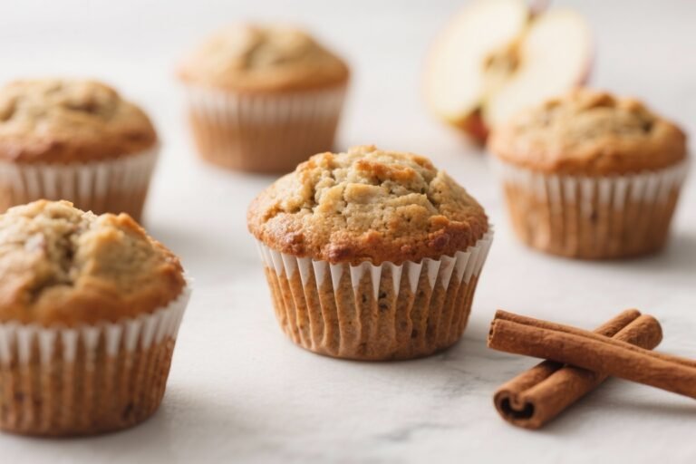Vegan Cinnamon Apple Muffins (Soft & Cozy) – A Warm, Comforting Bake