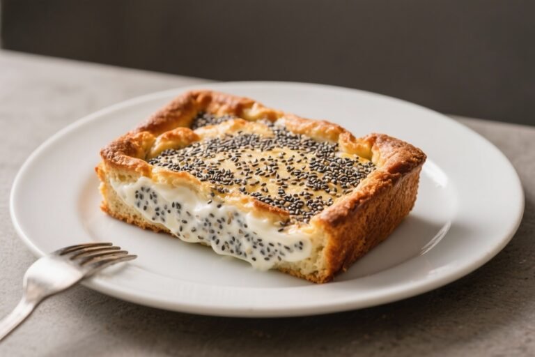 Yogurt & Chia Breakfast Bake – A Cozy, Protein-Packed Start