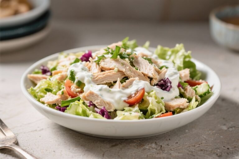 Healthy Greek Yogurt Chicken Salad (Light & Protein-Packed) – A Fresh, Everyday Favorite
