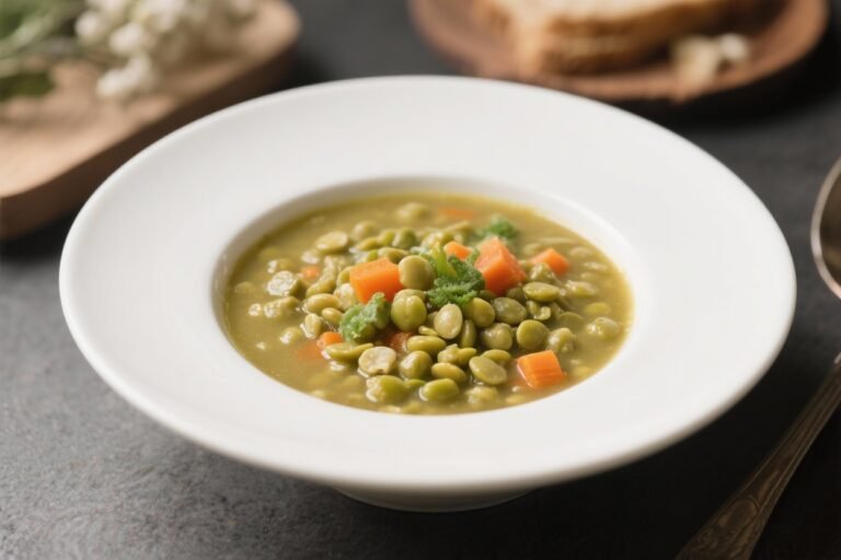 Split Pea & Veggie Soup – A Cozy, Hearty Bowl You’ll Make on Repeat