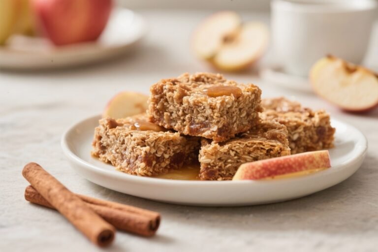 Apple Cinnamon Bran Breakfast Squares – A Cozy, Make-Ahead Morning Treat