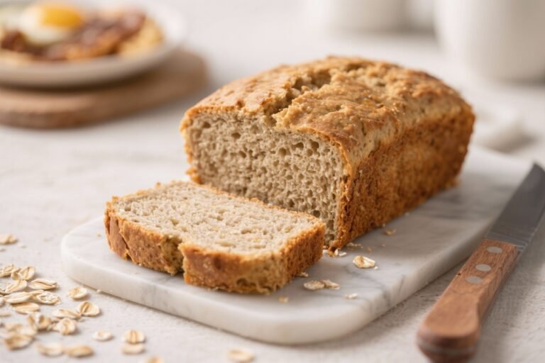 Gluten-Free Oat Flour Breakfast Loaf – Simple, Cozy, and Wholesome