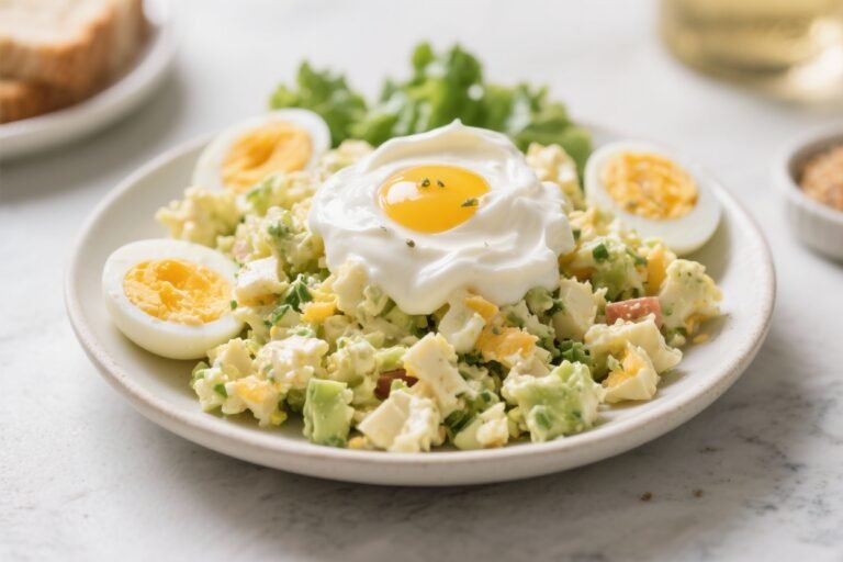 Healthy Egg Salad With Greek Yogurt (Perfect for Lunch) – Light, Creamy, and Satisfying
