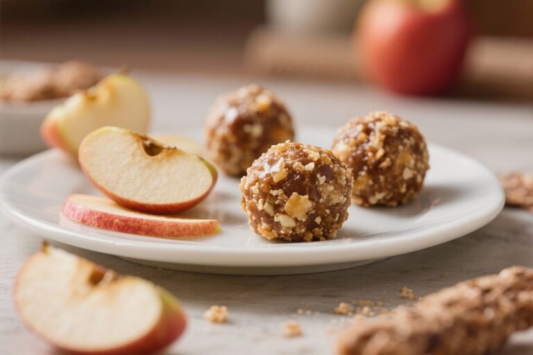 Apple Pie Protein Energy Bites – A Cozy, No-Bake Snack That Fuels Your Day