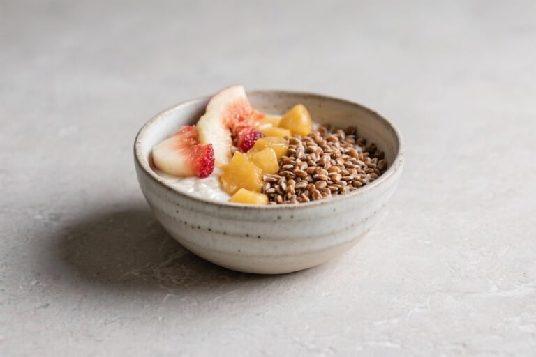 Buckwheat Breakfast Bowl With Fruit – A Warm, Nutty Start to Your Day