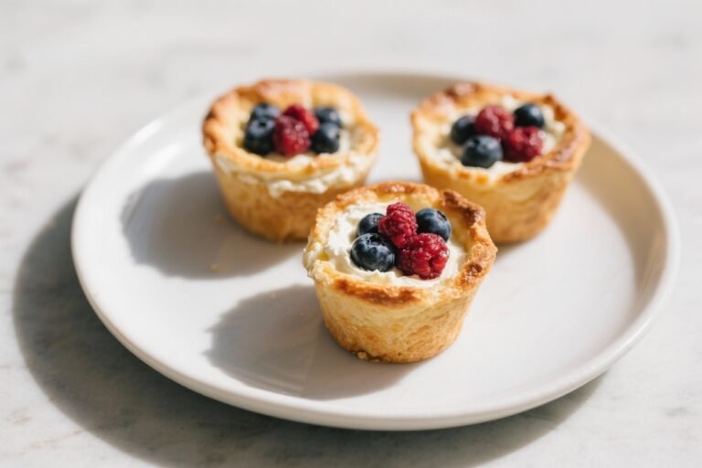 Baked Ricotta Berry Breakfast Cups – A Creamy, Make-Ahead Morning Treat