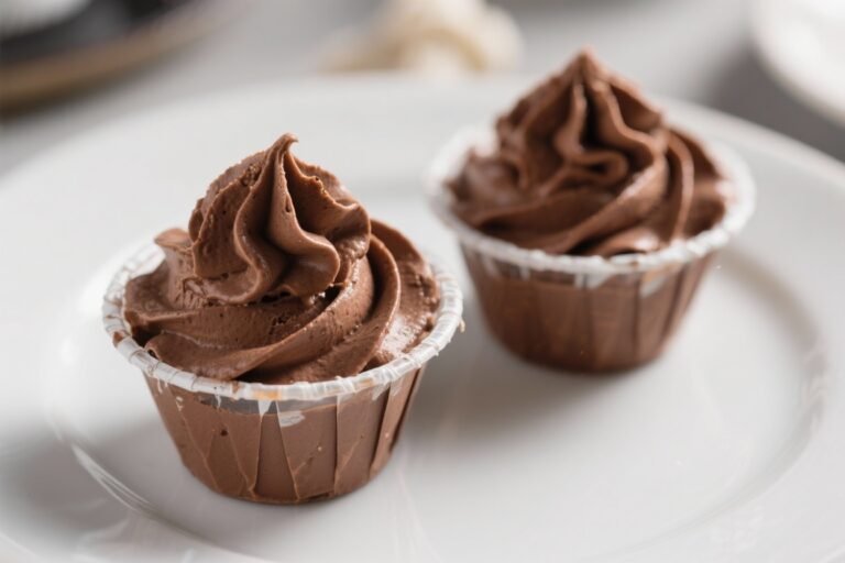 Chocolate Mousse Cups for Two – A Simple, Silky Treat