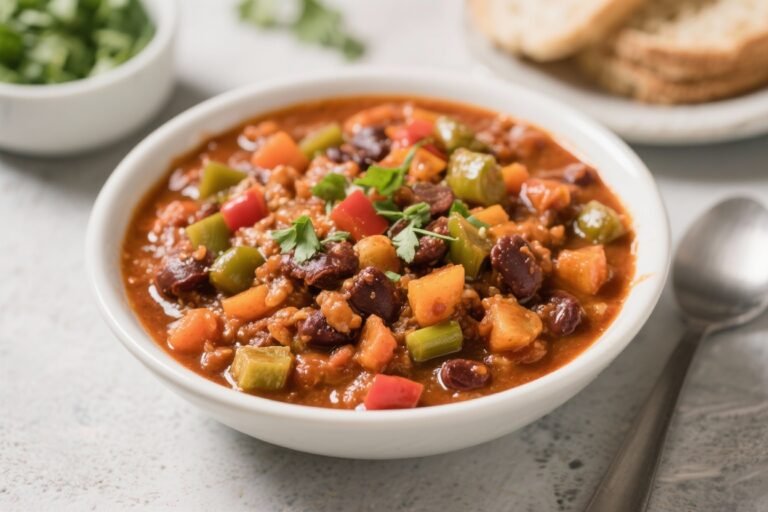 Protein-Packed Veggie Chili – Hearty, Healthy, and Easy
