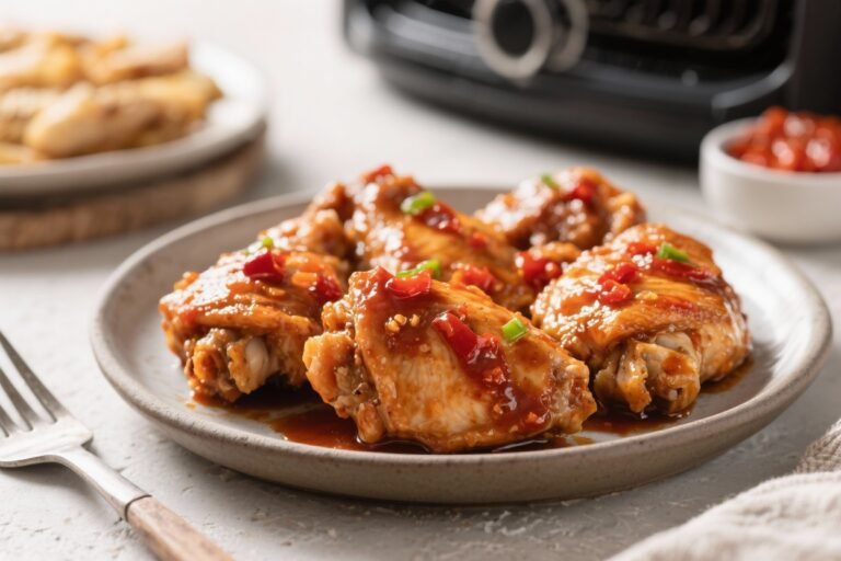 Air Fryer Sweet Chili Chicken Thighs (Sweet & Savory Dinner) – Easy Weeknight Favorite