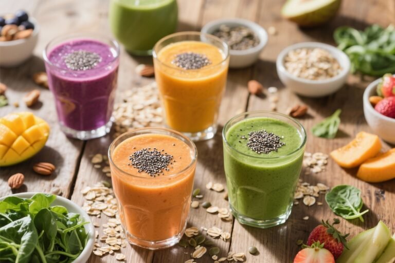 10 High-fiber Breakfast Smoothies That Keep You Full for Hours (and Taste Amazing)
