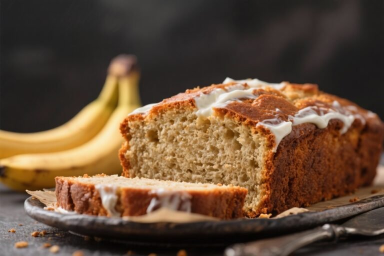 Moist High-Protein Banana Bread With Greek Yogurt – Soft, Flavorful, and Satisfying
