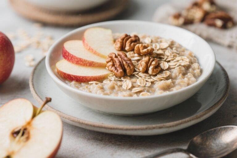Clean Eating Apple Walnut Oatmeal – A Cozy, Wholesome Breakfast
