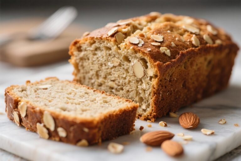 Gluten-Free Healthy Almond Quick Bread – Simple, Moist, and Naturally Sweet
