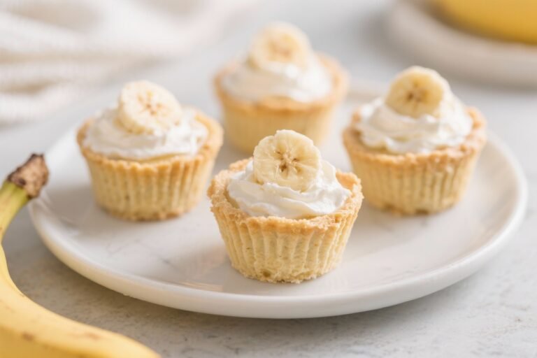 No-Bake Banana Cream Pie Cups – Easy, Creamy, and Ready in Minutes