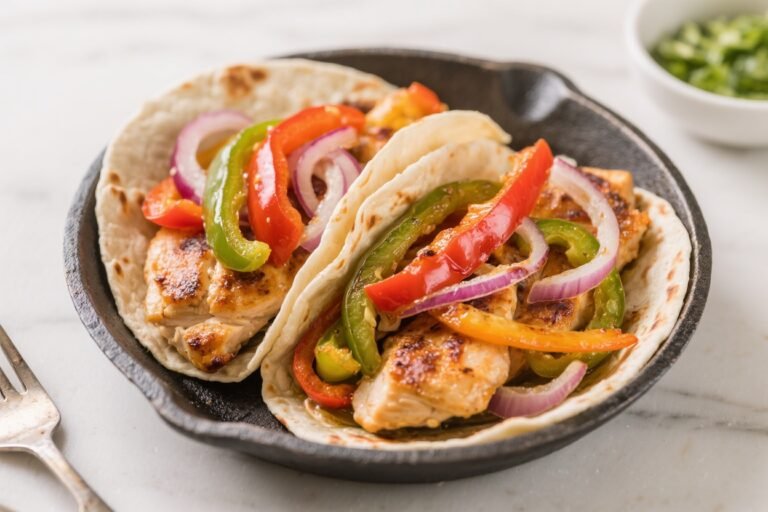Baked Chicken Fajitas With Peppers & Onions – Easy, Flavorful, and Weeknight-Friendly