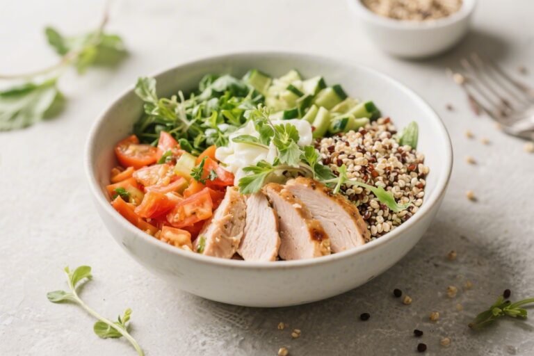 Turkey & Quinoa Spring Power Bowl – Bright, Fresh, and Satisfying
