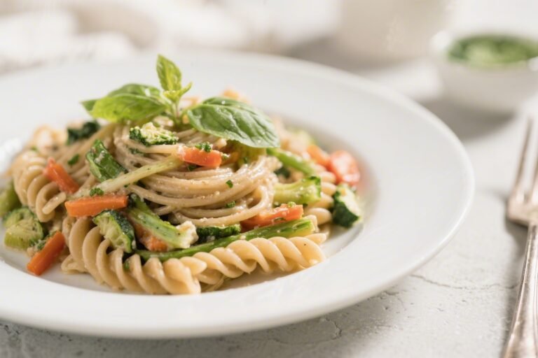 Spring Veggie Whole Wheat Pasta – Bright, Fresh, and Satisfying