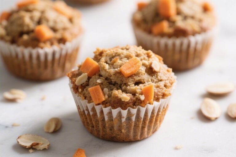 Almond Flour Carrot Cake Breakfast Muffins (Healthy Version) – Easy, Cozy, and Naturally Sweet