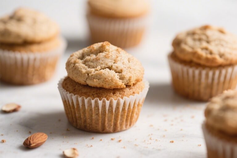 Healthy Snickerdoodle Almond Flour Cupcakes – Soft, Cinnamon-Perfect Treats