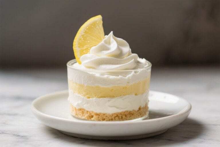 No-Bake Greek Yogurt Lemon Mousse – Light, Bright, and Effortless
