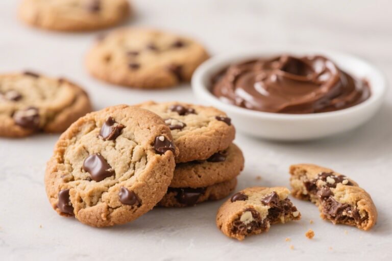 3-Ingredient Nutella Cookies – Simple, Chewy, and Crowd-Pleasing