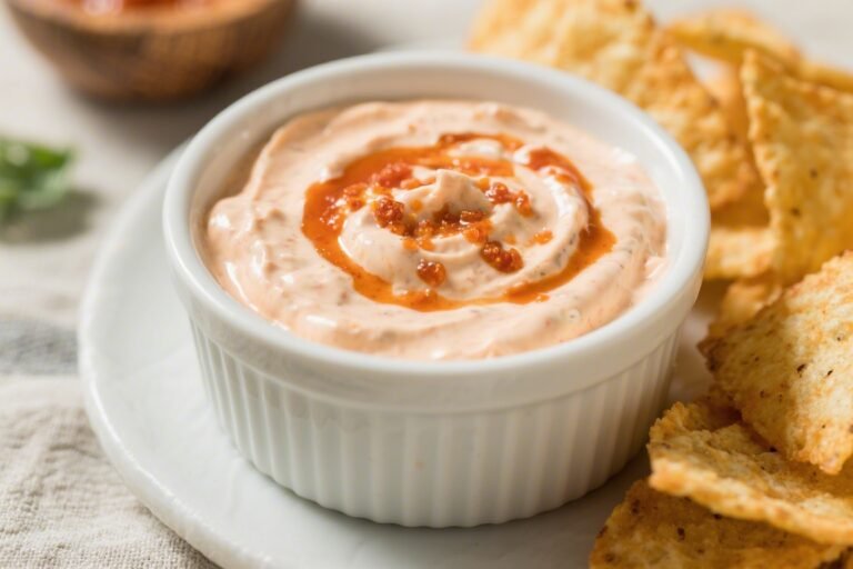 High-Protein Buffalo Ranch Dip – Creamy, Spicy, and Better for You
