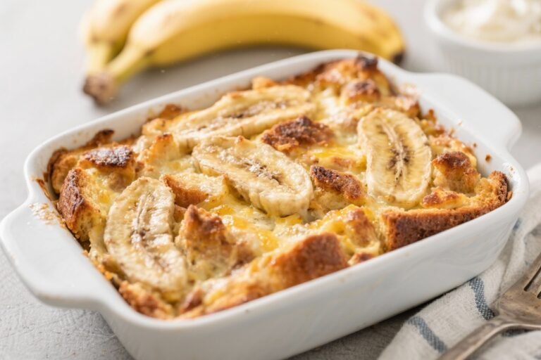 Banana Bread Breakfast Casserole – Cozy, Make-Ahead Comfort